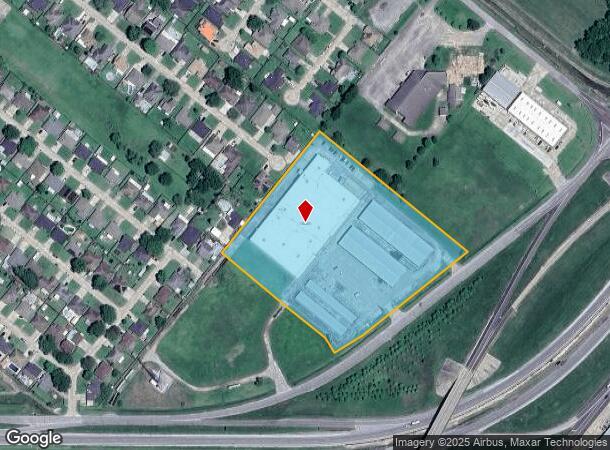 6701 Gulfway Dr, Groves, TX Parcel Map