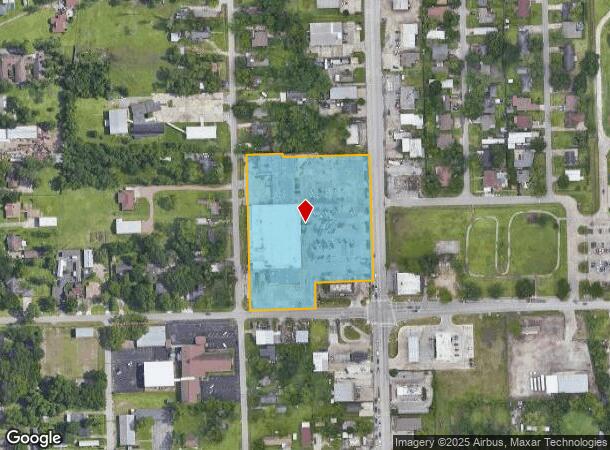  300 N Main St, Highlands, TX Parcel Map