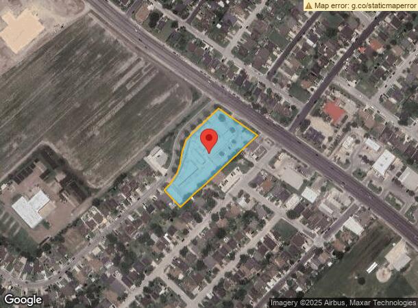  1575 Military Rd, Brownsville, TX Parcel Map