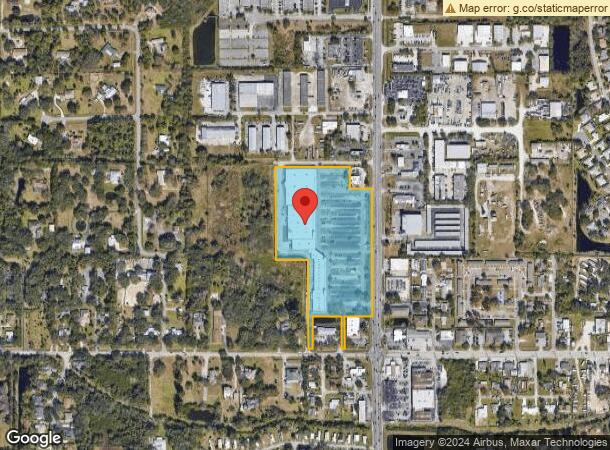  1874 N Wickham Rd, Melbourne, FL Parcel Map