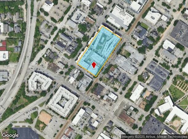3500 Main St, Houston, TX Parcel Map