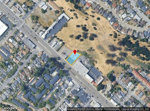21732 Foothill Blvd, Hayward, CA Parcel Map