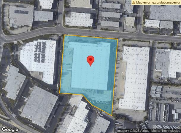  17560 Rowland St, City Of Industry, CA Parcel Map