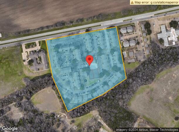  1600 Lake Shore Dr, Waco, TX Parcel Map