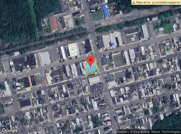  10 W Centre St, Mahanoy City, PA Parcel Map