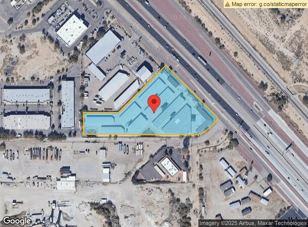  7651 N I10 Eb Frontage Rd, Tucson, AZ Parcel Map