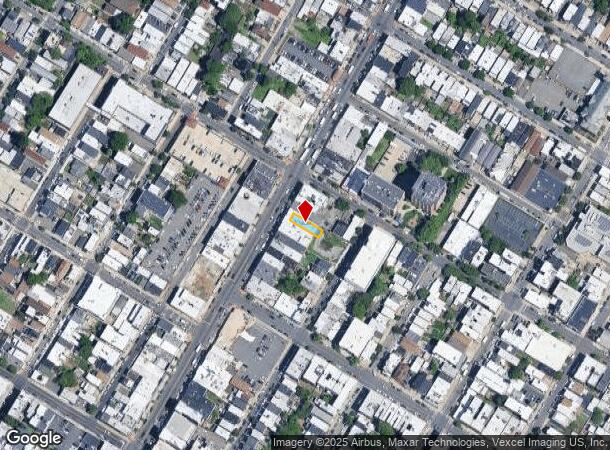  6122 Bergenline Ave, West New York, NJ Parcel Map