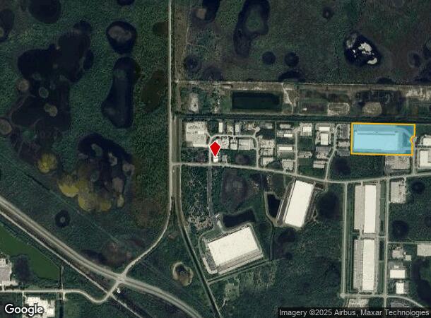  15805 Corporate Rd N, Jupiter, FL Parcel Map