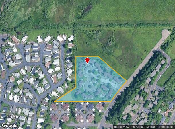  3402 Ne Lancaster St, Corvallis, OR Parcel Map