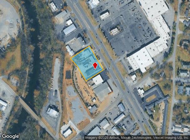  1219 Nw Broad St, Murfreesboro, TN Parcel Map