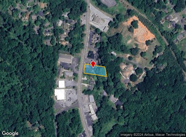  319 S Trade St, Tryon, NC Parcel Map