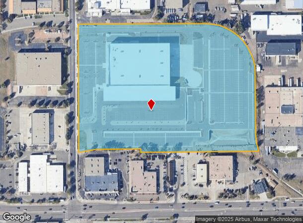 4607 Forge Rd, Colorado Springs, CO Parcel Map
