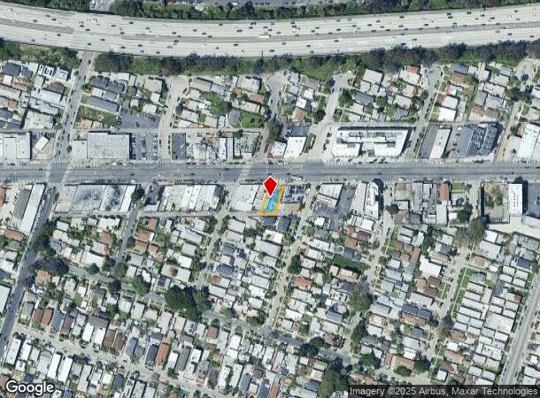  5360 W Adams Blvd, Los Angeles, CA Parcel Map