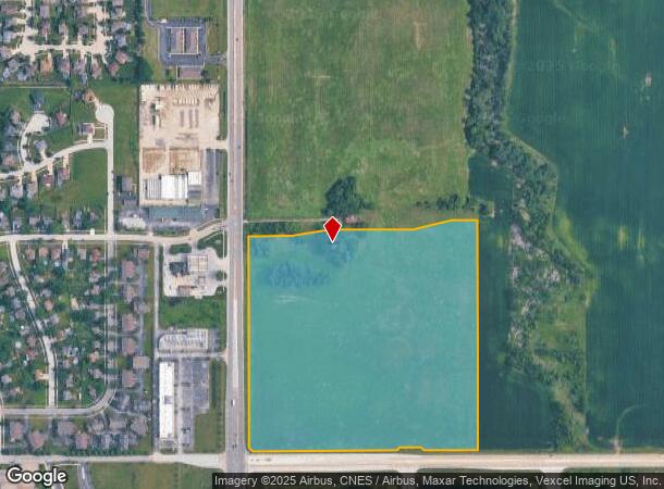 19401 Harlem Ave, Tinley Park, IL Parcel Map