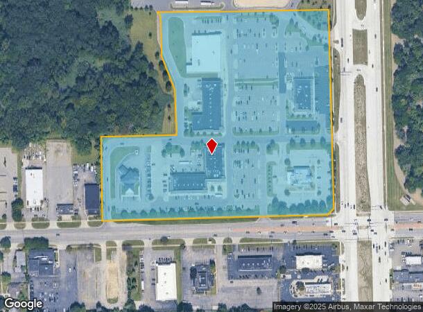  5709 E 12 Mile Rd, Warren, MI Parcel Map