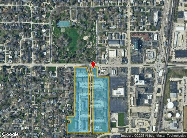  1601 Valley Rd, Champaign, IL Parcel Map