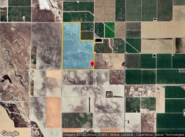 17097 Rowlee Rd, Wasco, CA Parcel Map