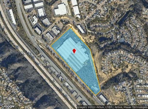  4605 Morena Blvd, San Diego, CA Parcel Map