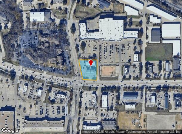 2290 Justin Rd, Lewisville, TX Parcel Map