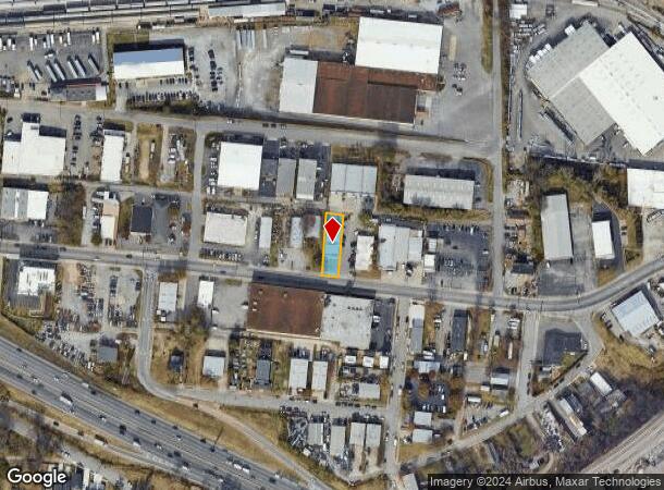  288 Hermitage Ave, Nashville, TN Parcel Map