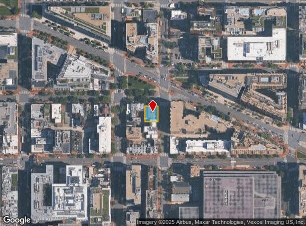  500 I St Nw, Washington, DC Parcel Map