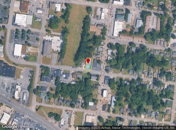  327 E State St, Murfreesboro, TN Parcel Map