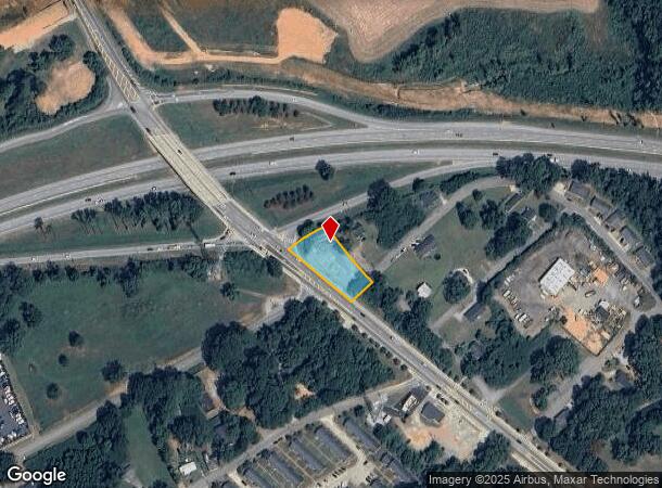  550 N Broad St, Monroe, GA Parcel Map