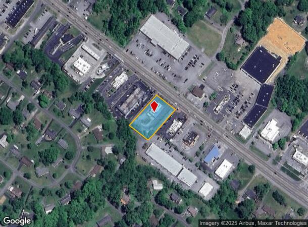  4250 Fort Henry Dr, Kingsport, TN Parcel Map