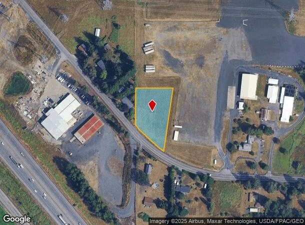  1737 Bishop Rd, Chehalis, WA Parcel Map