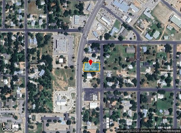 705 S Adams St, Fredericksburg, TX Parcel Map