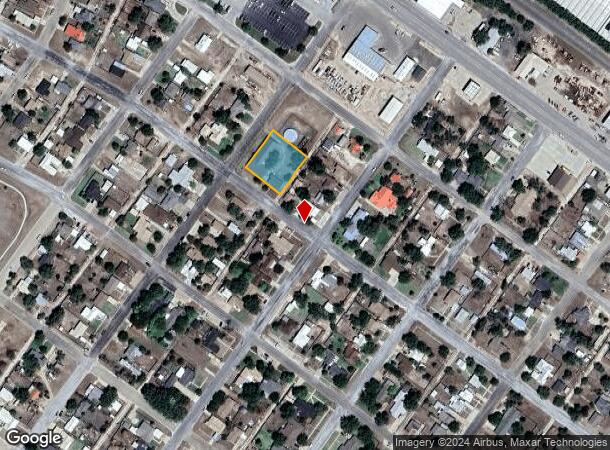  814 W Avenue C, Muleshoe, TX Parcel Map