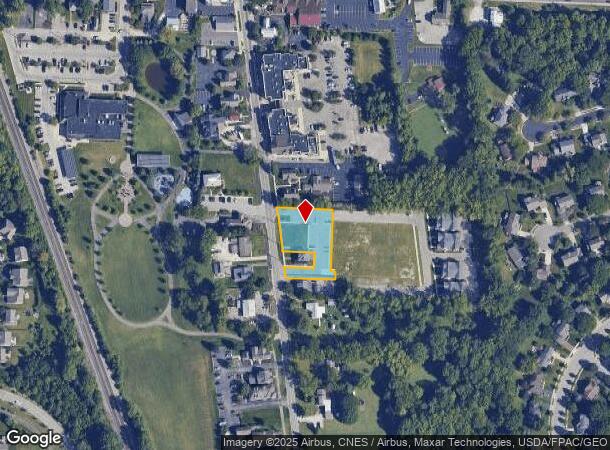 84 S Liberty St, Powell, OH Parcel Map