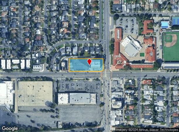  13701 Riverside Dr, Sherman Oaks, CA Parcel Map