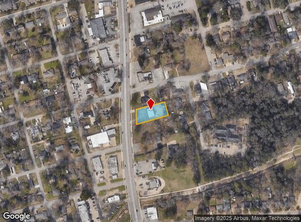 1308 N Frazier St, Conroe, TX Parcel Map