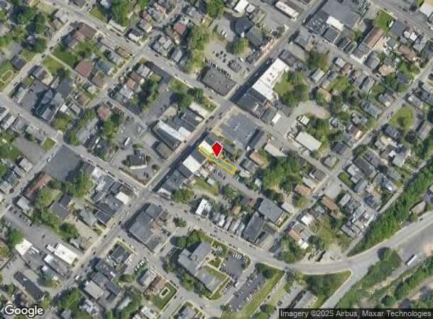  128 N Main Ave, Scranton, PA Parcel Map