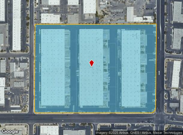  6435 S Valley View Blvd, Las Vegas, NV Parcel Map