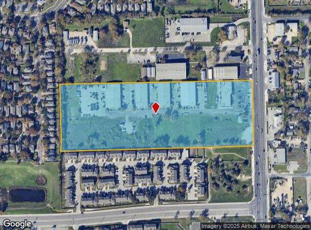  11540 Menchaca Rd, Austin, TX Parcel Map