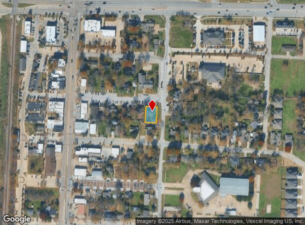  148 S Elm St, Keller, TX Parcel Map
