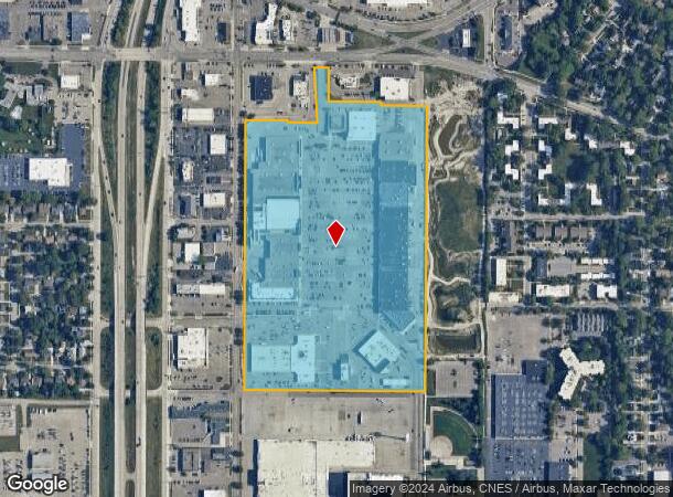  300 Frandor Ave, Lansing, MI Parcel Map