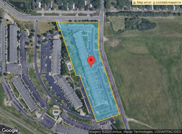  1125 S Ebenezer Ave, Sioux Falls, SD Parcel Map