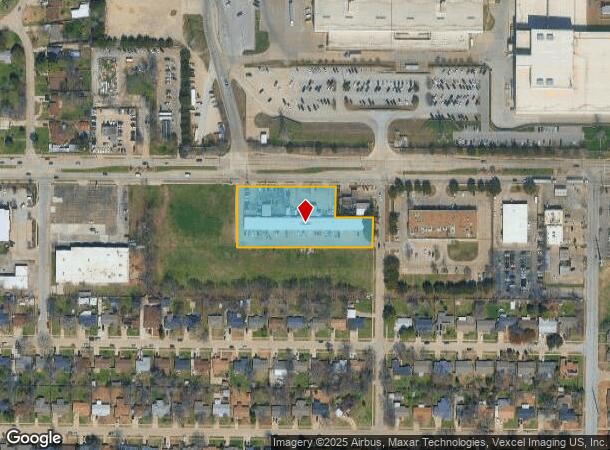  2024 E Abram St, Arlington, TX Parcel Map