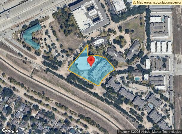  2500 E T C Jester Blvd, Houston, TX Parcel Map