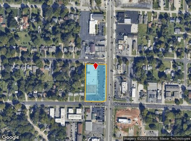 505 S Glenstone Ave, Springfield, MO Parcel Map