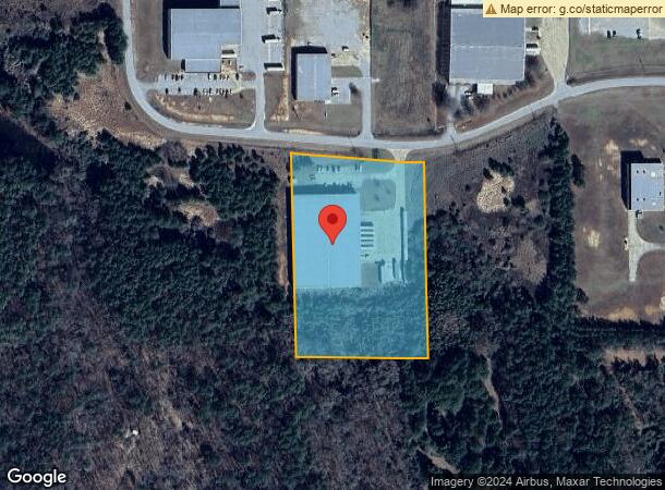  1242 Montgomery Dr, Meridian, MS Parcel Map