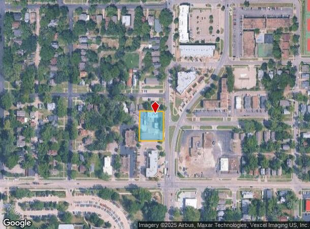  1615 Sw Washburn Ave, Topeka, KS Parcel Map