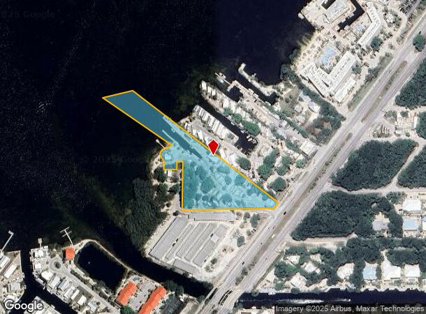  103620 Overseas Hwy, Key Largo, FL Parcel Map