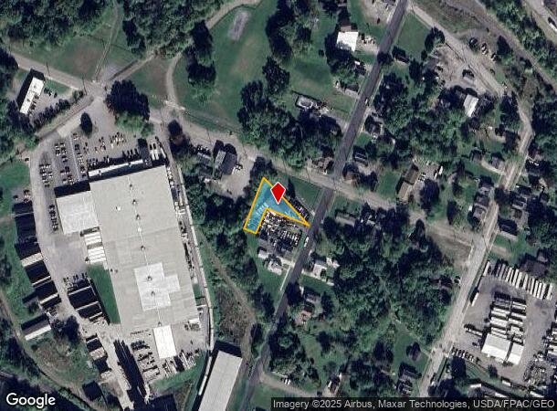 414 Pratt St, Niles, OH Parcel Map