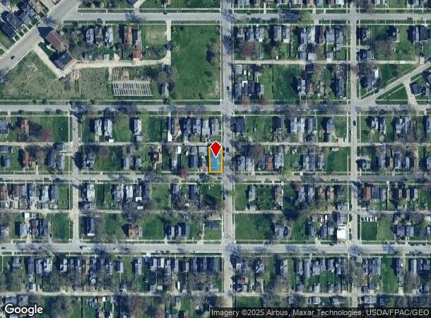 416 Maumee Ave, Toledo, OH Parcel Map