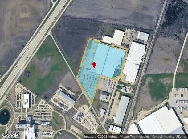 950 Solon Rd, Waxahachie, TX Parcel Map