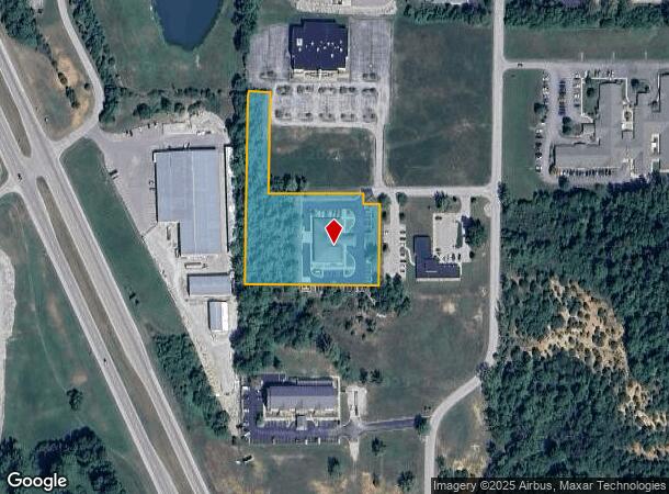 3253 Shawnee Dr S, Bedford, IN Parcel Map